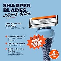 Dollar Shave Club 4 Blade Razor Refills 12 Pack — image 4