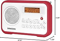 Sangean PR-D18RD Portable AM/FM Radio — image 5