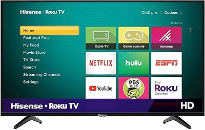 Hisense 43-Inch H4 Series Roku Smart TV (43H4F)