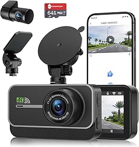 GMAIPOP G900 4K+1080P Dual Dash Cam Review