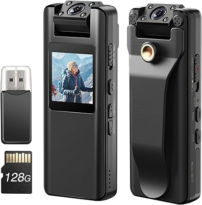 BOBLOV A22 128GB Body Camera