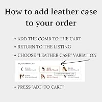 Enjoy The Wood Folding Beard Comb — image 3