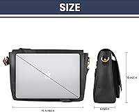 LEATHER VILLAGE Vintage Leather Messenger Bag 15.5″ — image 6