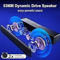 AFK BT601-RGB-US Computer Sound Bar with Bluetooth and RGB Lights — image 3