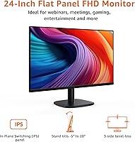 Amazon Basics 24-inch FHD Monitor — image 2