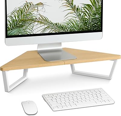 TEAMIX 26-inch Triangle Monitor Stand Riser