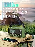 ROCAM 12000mAh Emergency Radio — image 3