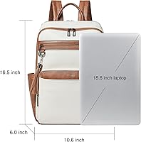Mroede Leather Laptop Backpack for Women — image 3