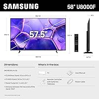 Samsung 58-Inch Class Crystal UHD U8000F 4K Smart TV — image 2