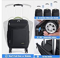 Lekebobor 18-inch Travel Rolling Backpack — image 3
