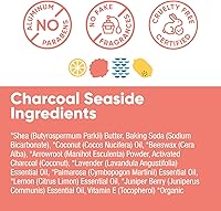 Pretty Frank Natural Aluminum-Free Deodorant Stick, Charcoal Seaside (2-Pack) — image 4