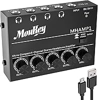 Moukey MHAMP1 4-Channel Headphone Amp — image 1