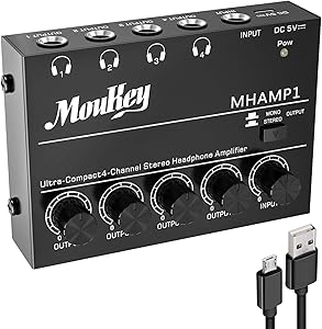 Moukey MHAMP1 4-Channel Headphone Amp Review
