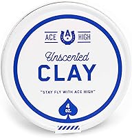 Ace High Unscented Hair Clay 4oz — image 2