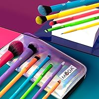 Moda Totally Electric 13pc Full Face Makeup Brush Set — image 5