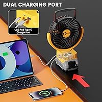 ohyes DW-08 Cordless Jobsite Fan — image 2