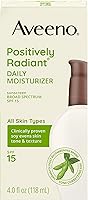 Aveeno Positively Radiant Daily Moisturizer with SPF 15, 240mL — image 2