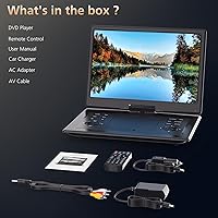 PJGCWB 17.9″ Portable DVD Player for Kids — image 6