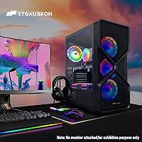 STGAubron Gaming PC Desktop, GeForce RTX 2060 Super, Intel Core i7-8th, 16GB RAM, 1TB SSD — image 4