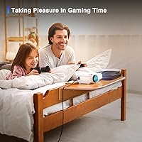 AuKing 2025 Upgraded Mini Projector — image 6