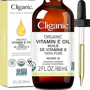 Cliganic Organic Pure Vitamin E Oil 2oz Review