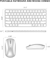 ULSOU KM599 Bluetooth Keyboard and Mouse Combo for Mac — image 6