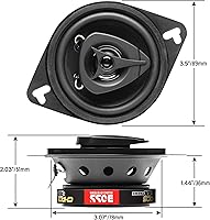 BOSS Audio Systems CH3220B Chaos Series 3.5 Inch Car Door Speakers — image 4