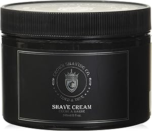 Crown Shaving Co. Shave Cream 8oz, Eucalyptus and Spearmint Review
