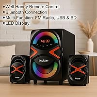 Boytone BT-326F 2.1 Bluetooth Home Theater Speaker System — image 4