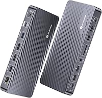 v AV Access KD-S03 13-in-1 Triple Monitor Docking Station — image 1