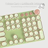 TISHLED V20 Typewriter Style Mechanical Gaming Keyboard — image 5