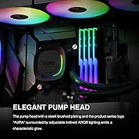 GAMDIAS Aura GLV2 360mm AIO Liquid CPU Cooler — image 6