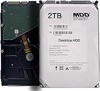 MDD 2TB 64MB Cache 7200RPM SATA 3.5in Internal Hard Drive — image 1