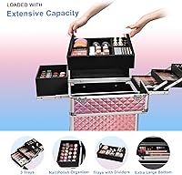Stagiant Rolling Makeup Train Case — image 3