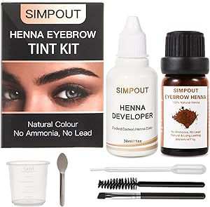 Simpout Henna Hair Kit Brown 6g