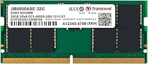 Transcend 32GB DDR5 4800MHz SO-DIMM Laptop RAM Review