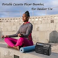 G Keni KT-3B Portable Cassette Player Boombox — image 5