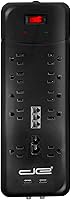 Digital Energy 10-Outlet Surge Protector with USB Charging Ports, 8 ft — image 4