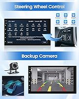 Hikity Android 13 Double Din Car Stereo 7 Inch — image 6