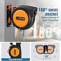 VEVOR Retractable Extension Cord Reel 65 FT 12AWG — image 6