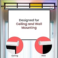 Pyle PRJSM9406 84-inch Manual Pull-Down Projector Screen — image 6