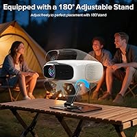 ANSFIL Google TV 1080P Portable Projector — image 9