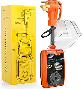 Nilight 50 to 30 Amp RV Surge Protector Review