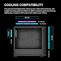GAMDIAS GD-ATHENA M3 ATX Mid Tower Gaming PC Case — image 5