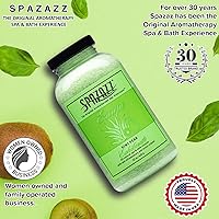 Spazazz Hot Tub & Spa Bath Salt Aromatherapy Crystals, 22oz Kiwi Pear — image 6