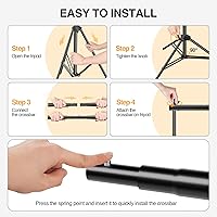 GLOSHOOTING 10x10ft Backdrop Stand Kit — image 4