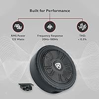 Rockville Wheel of BASS 8″ 500W Powered Car Subwoofer — image 2