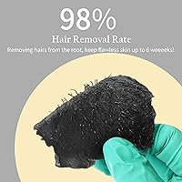 Maxpearl 2.5LB Hard Wax Beads Black for Men — image 4