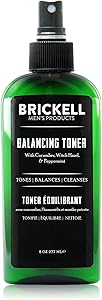 Brickell Men's Balancing Face Toner, 8oz Review