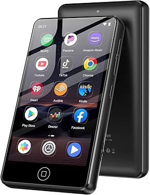 AGXOV M302 MP3 Player with Bluetooth and WiFi 16GB + 128GB SD